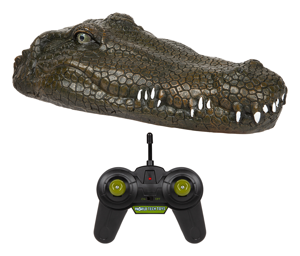 World Tech Toys Croc Attack RemoteControl Crocodile Head Boat Cabela's